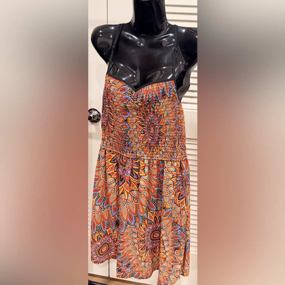 Xhilaration Colorful A-Line Skirt